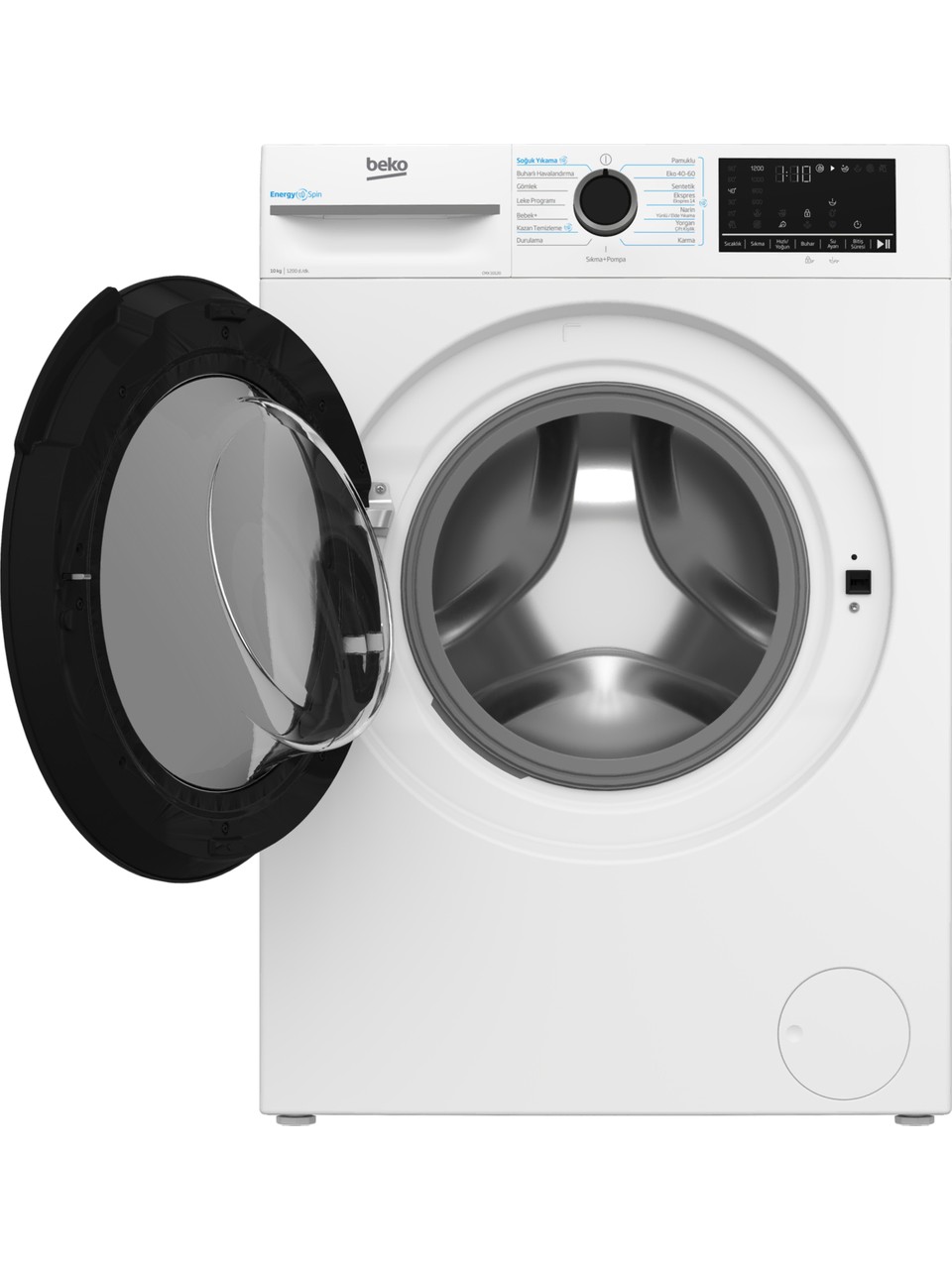resimler/genel/Beko CMX 10120 1200 Devir 10 KG Çamaşır Makinesi