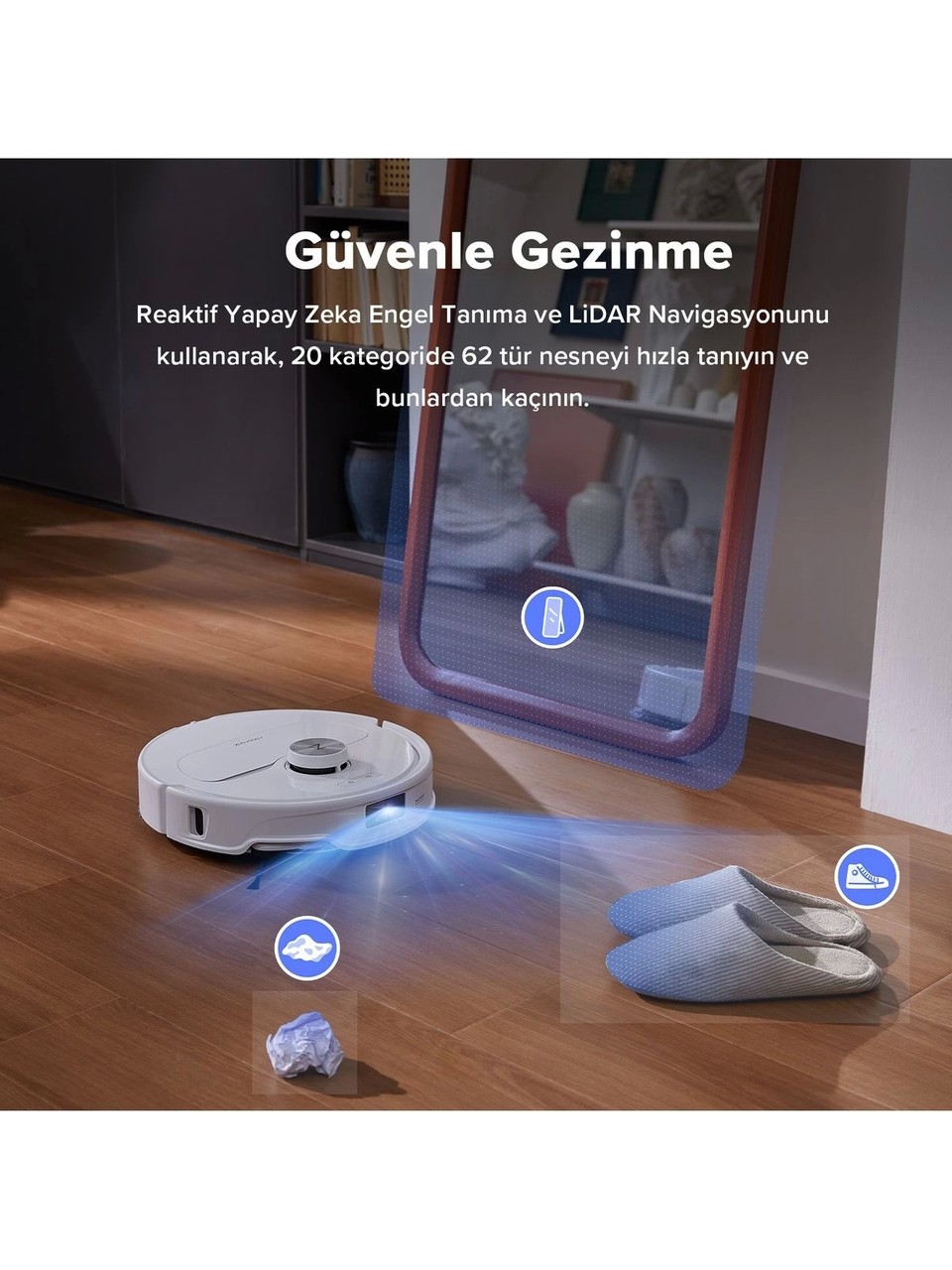 resimler/genel/Roborock Q Revo Master Çöp Istasyonlu Akıllı Robot Süpürge - Beyaz