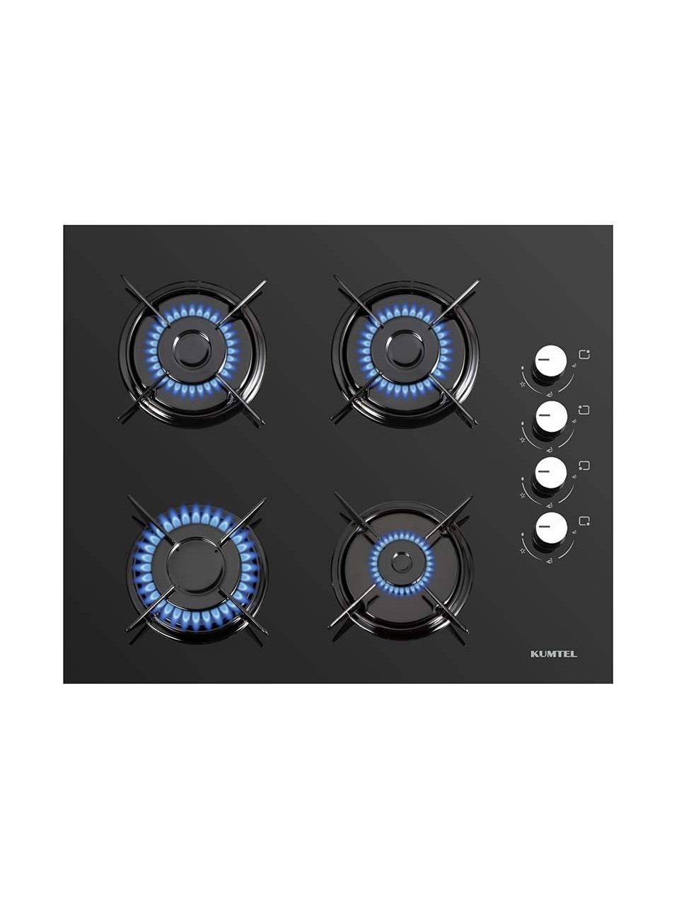 resimler/genel/Kumtel Siyah Aspiratörlü Kristal Ankastre Set (B66 - SF2 (MT) + KO-40TAHDF + DS6-905S)