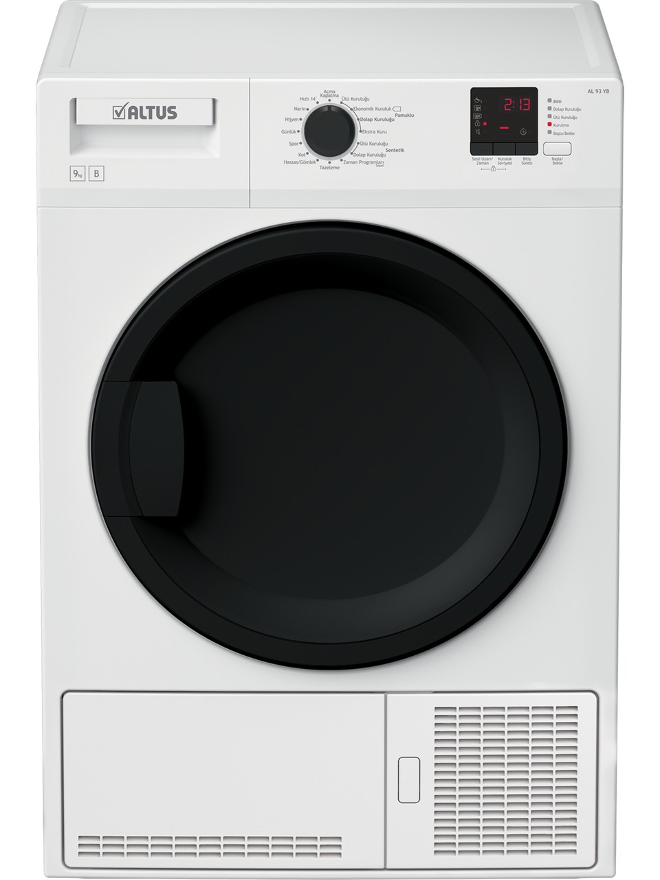 resimler/genel/Altus AL 93 YB 9 Kg B Enerji Sınıfı Yoğuşmalı Çamaşır Kurutma Makinesi