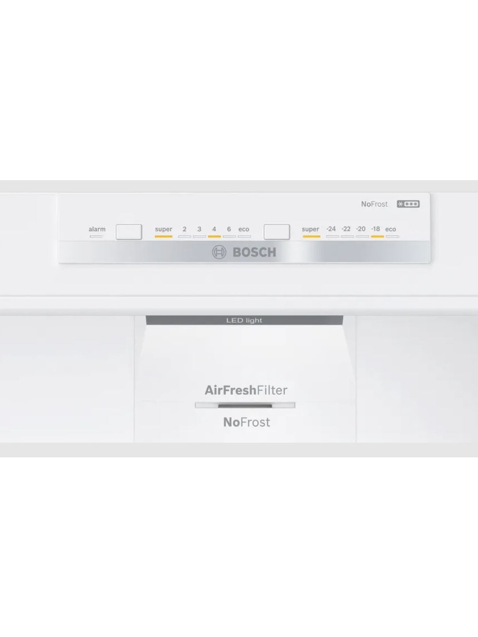 resimler/genel/Bosch KGN76VIE0N Alttan Donduruculu Buzdolabı 186 x 75 cm Kolay Temizlenebilir Inox No-Frost