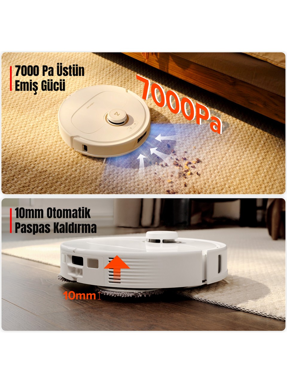 resimler/genel/Roborock Qrevo MaxV Akıllı Robot Süpürge Beyaz
