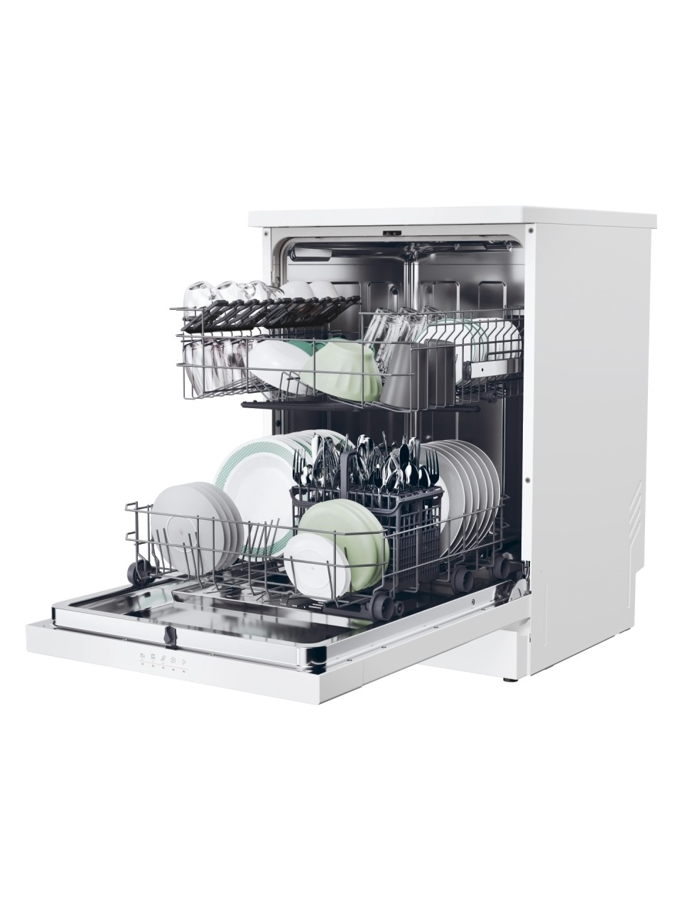 resimler/genel/Hoover HF 3E53E0W-17 5 Programlı Beyaz Bulaşık Makinesi