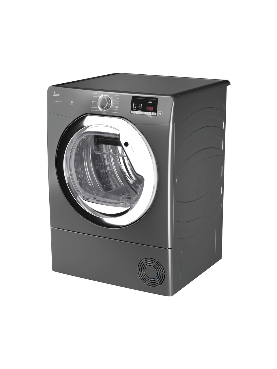 resimler/genel/Hoover HLE H9A2DCER-17 9 kg Wi-Fi + Bluetooth Bağlantılı Isı Pompalı Kurutma Makinesi