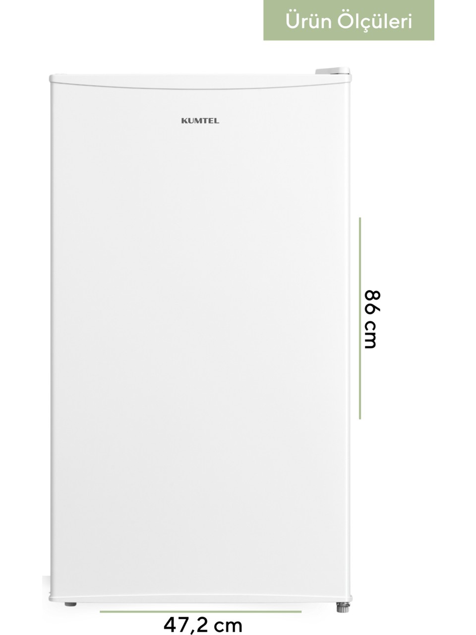 Kumtel 93L Beyaz Büro Tipi Buzdolabı HMB-110