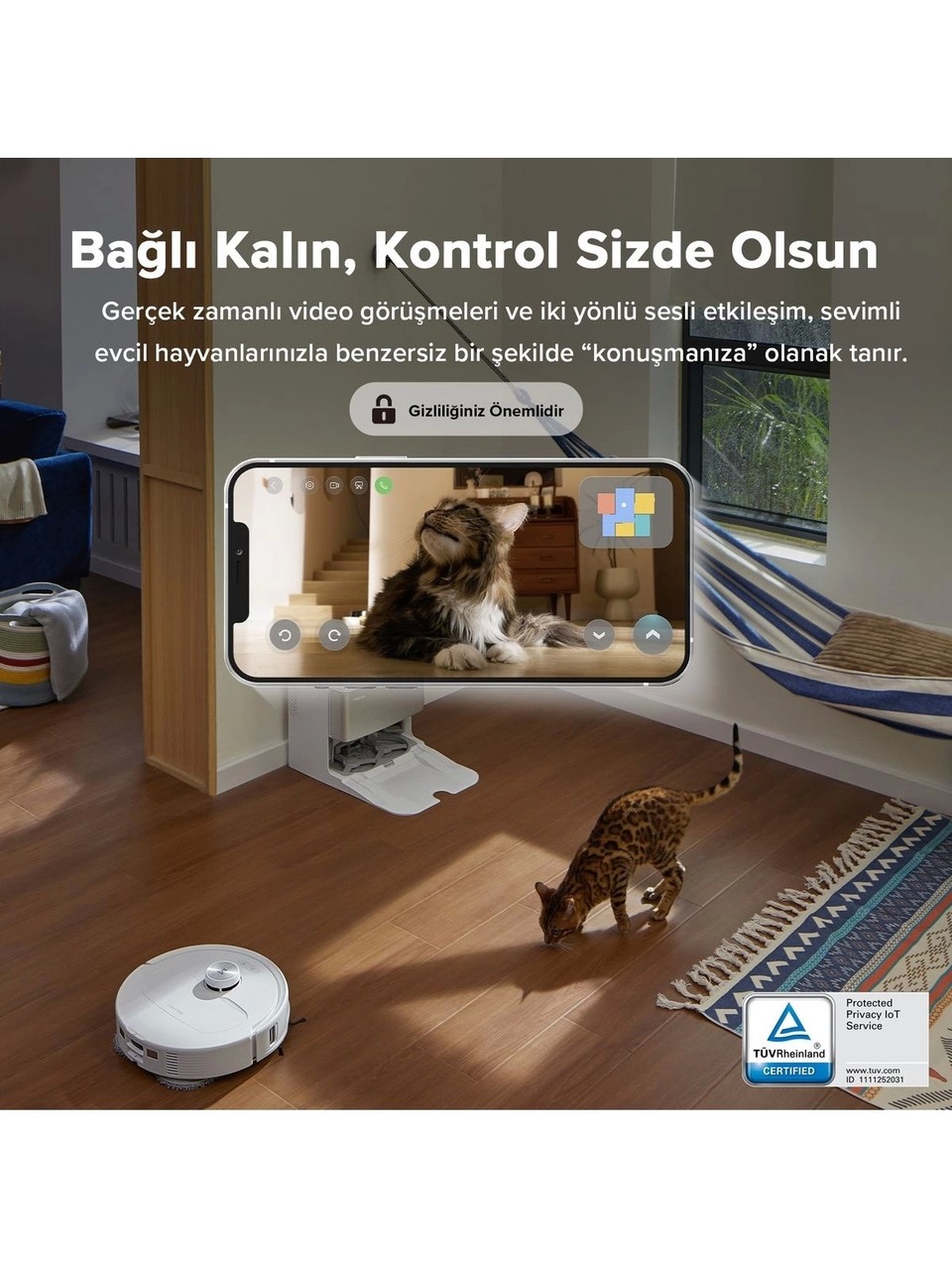 resimler/genel/Roborock Q Revo Master Çöp Istasyonlu Akıllı Robot Süpürge - Beyaz