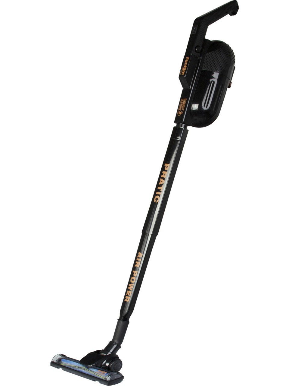 resimler/genel/Fantom Pratic Aır Power P 1250 Siyah Torbasız Dönebilen Turbo Başlıklı Dikey Süpürge