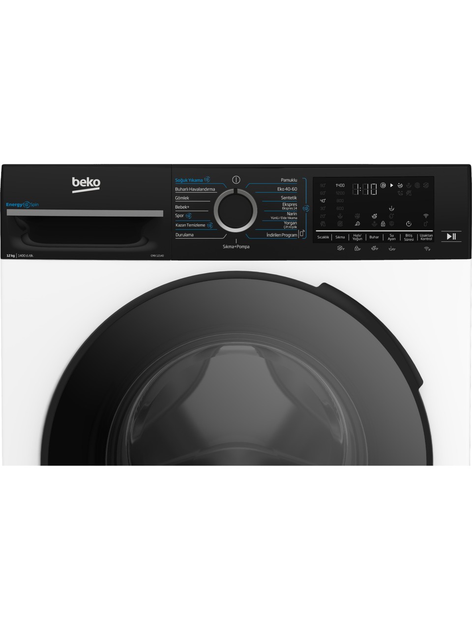resimler/genel/Beko Cmx 12140 A Enerji Sınıfı 12 kg 1400 Devir Çamaşır Makinası