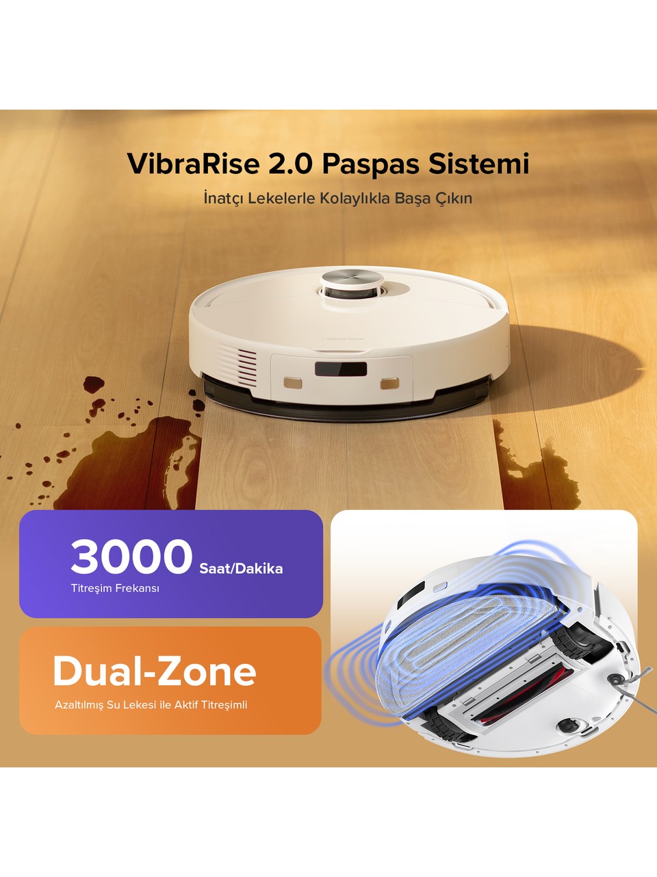 resimler/genel/Roborock S8 Pro Plus Akıllı Robot Süpürge - Beyaz