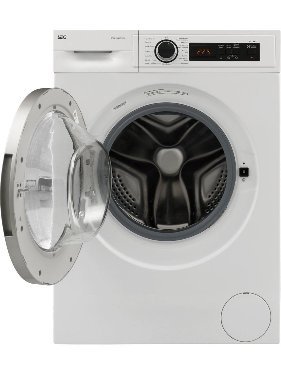 SEG Scm 91M10 Inv 9 Kg 1000 Devir Çamaşır Makinesi