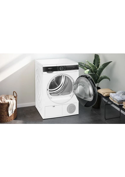 resimler/genel/Siemens WQ51G200TR iQ300 10 Kg Isı Pompalı Kurutma Makinesi