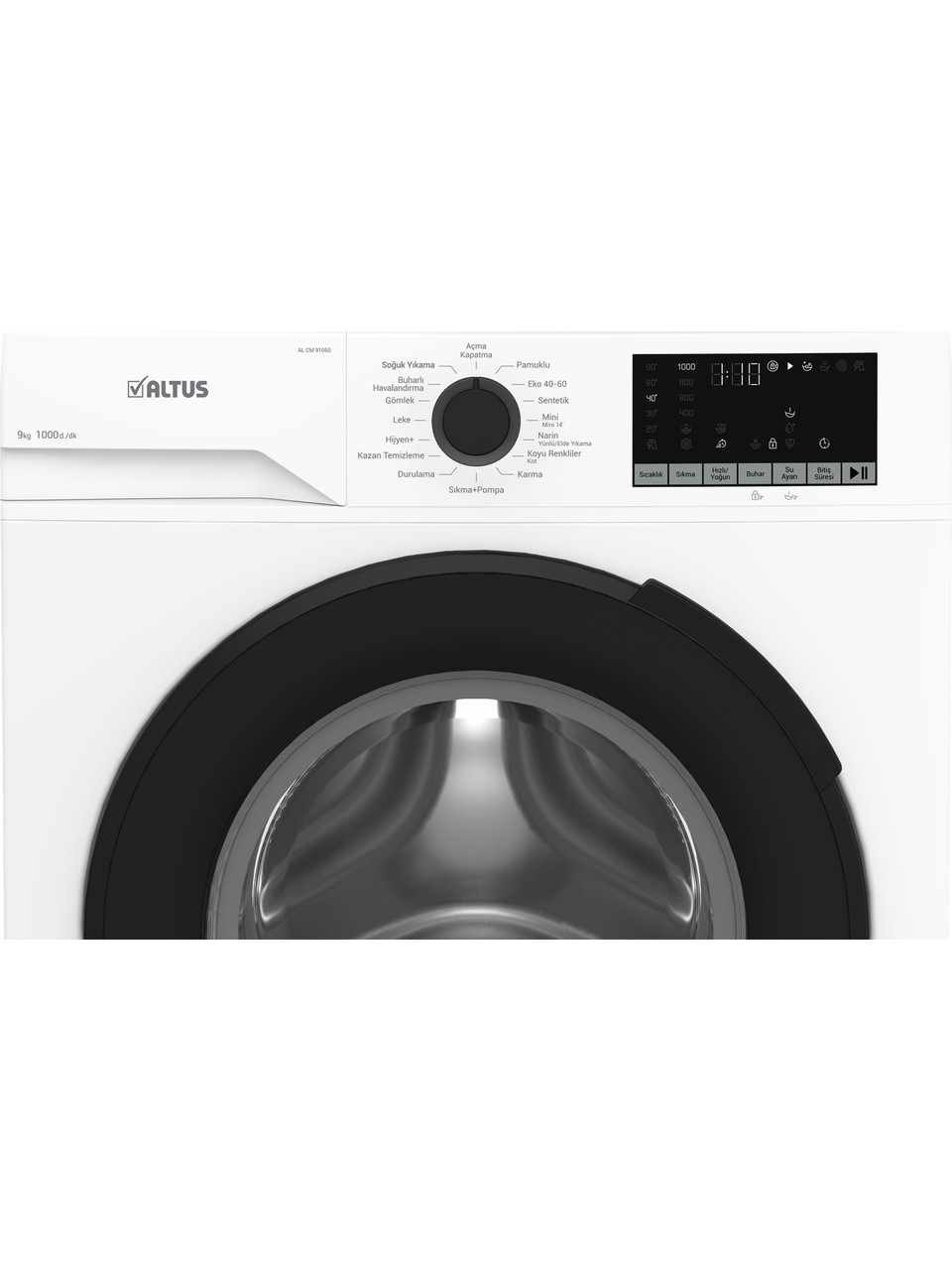 resimler/genel/Altus Al cm 91050 9 kg 1000 Devir Çamaşır Makinesi