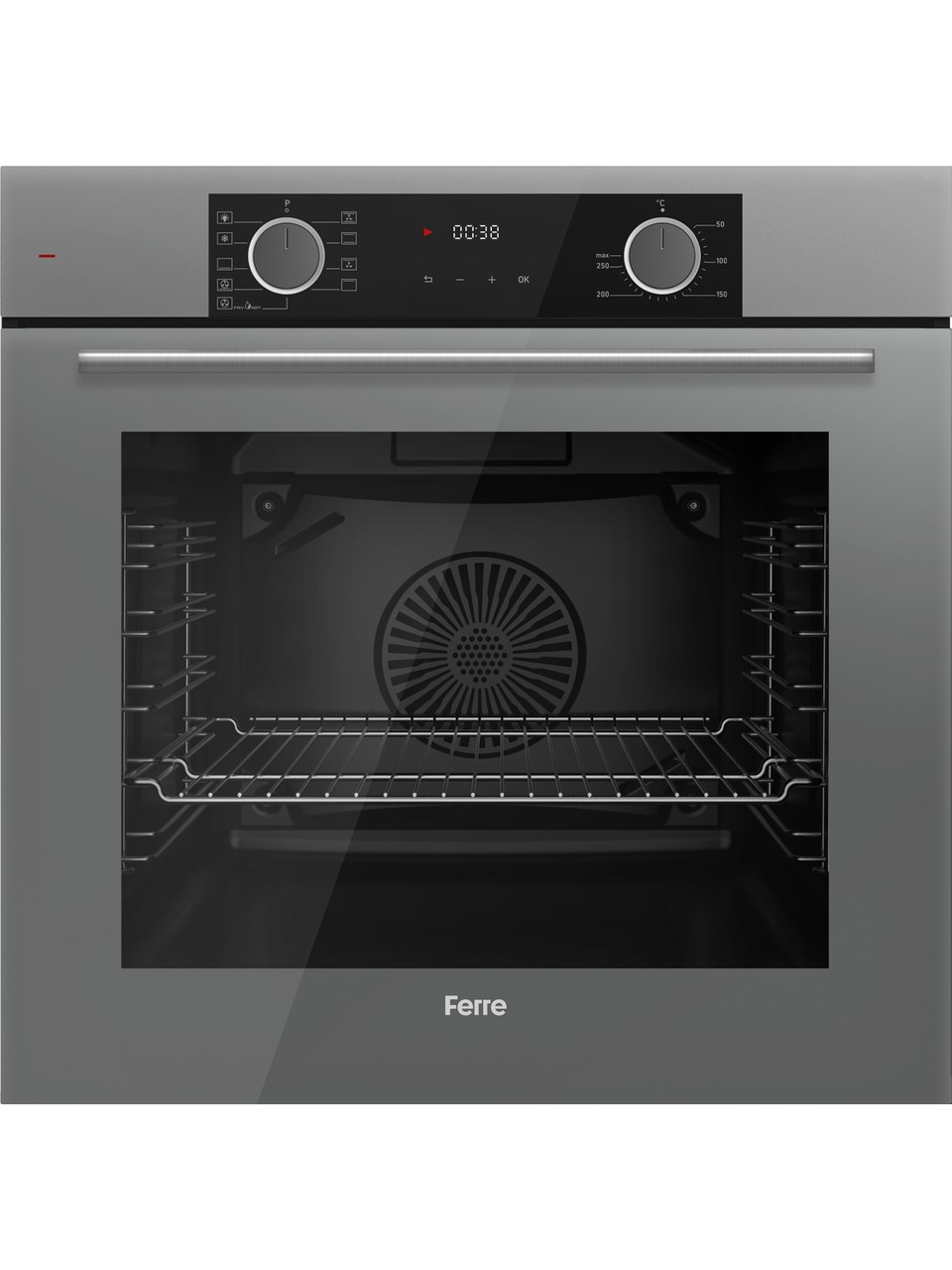 resimler/genel/Ferre Fryart Cs Serisi Gri Ankastre Cam Set (D065 + CS208 + XE63CPR)