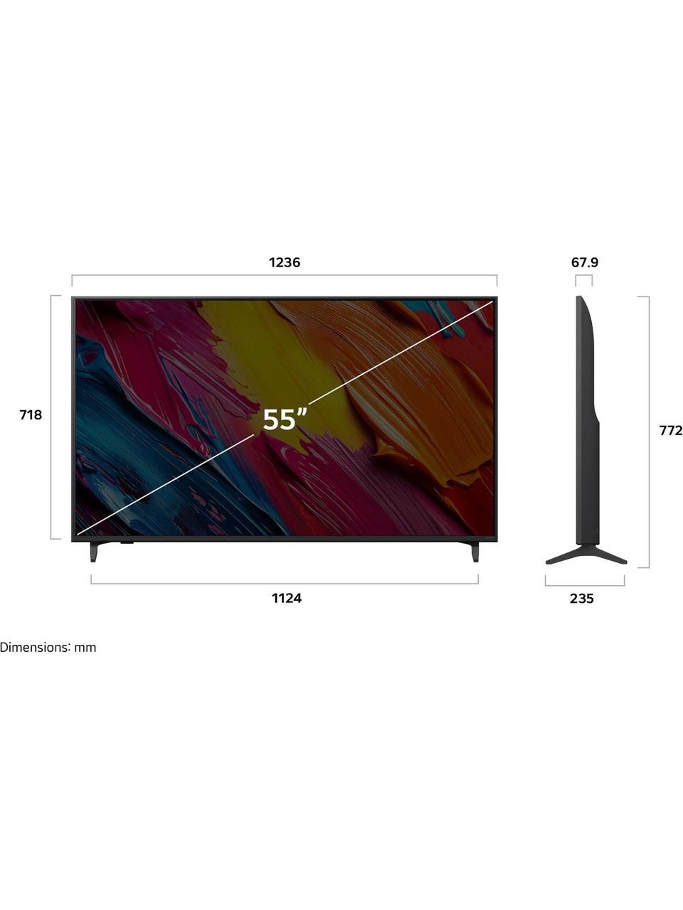 resimler/genel/LG 55QNED70A6A 55'' 140 Ekran Uydu Alıcılı 4K Ultra HD Smart QNED TV