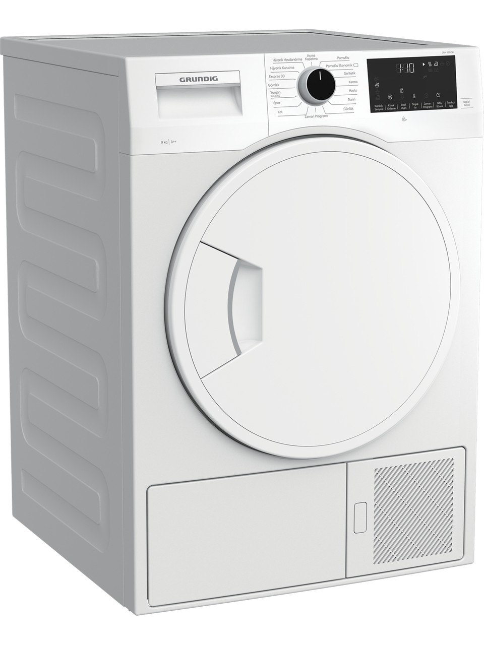 Grundig GDH 92 PCW 9 kg A++ Çamaşır Kurutma Makinesi