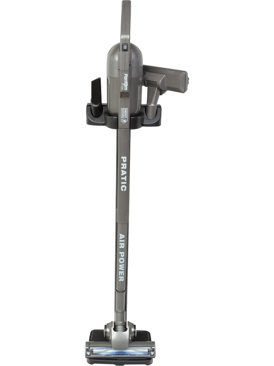 resimler/genel/Fantom Pratic Aır Power P 1250 Antrasit Torbasız Dönebilen Turbo Başlıklı Dikey Süpürge