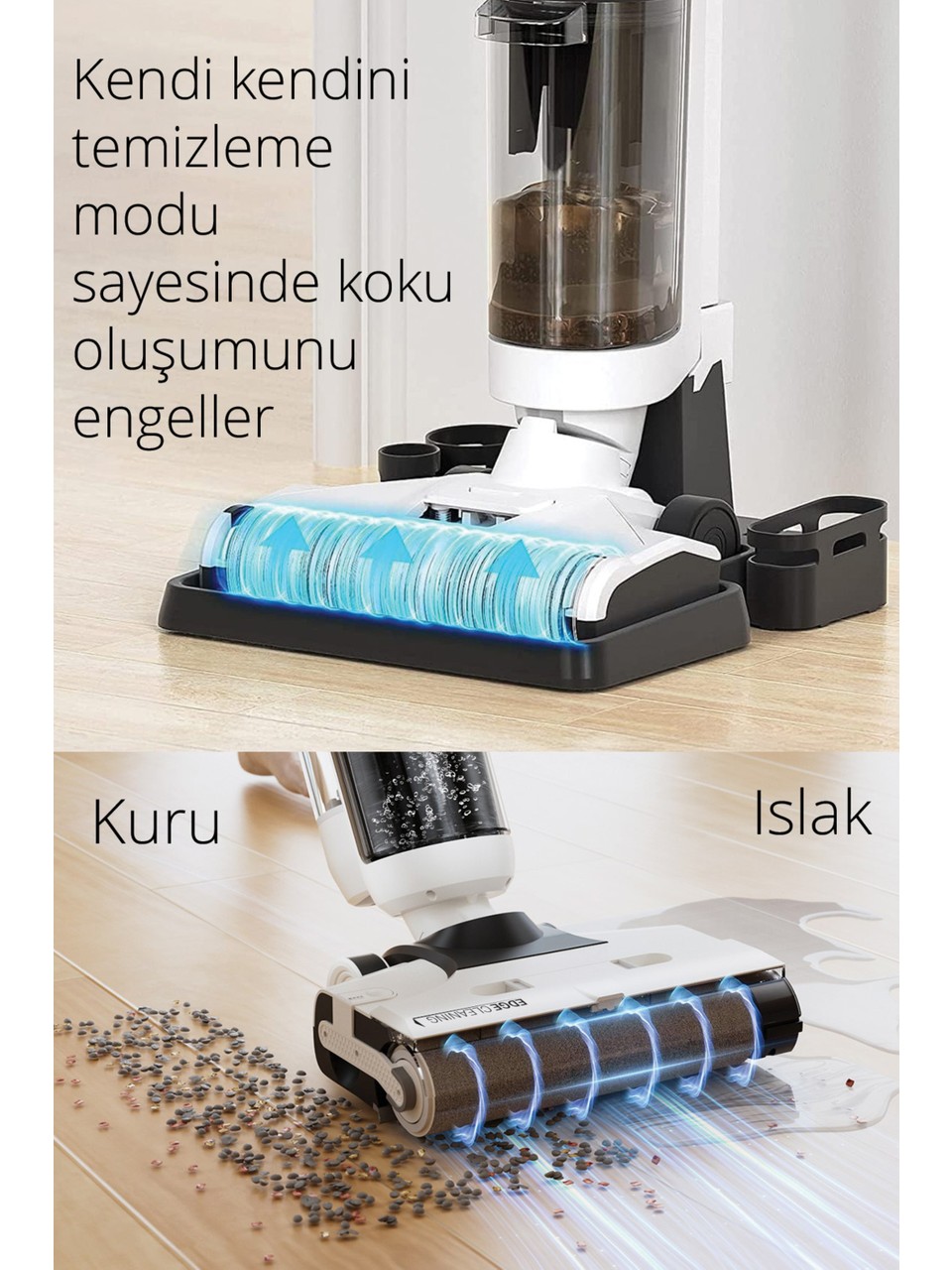 resimler/genel/Kiwi KSC-4270 Şarjlı Sesli Komutlu Islak-Kuru Süpürge ve Zemin Temizleyici Mop
