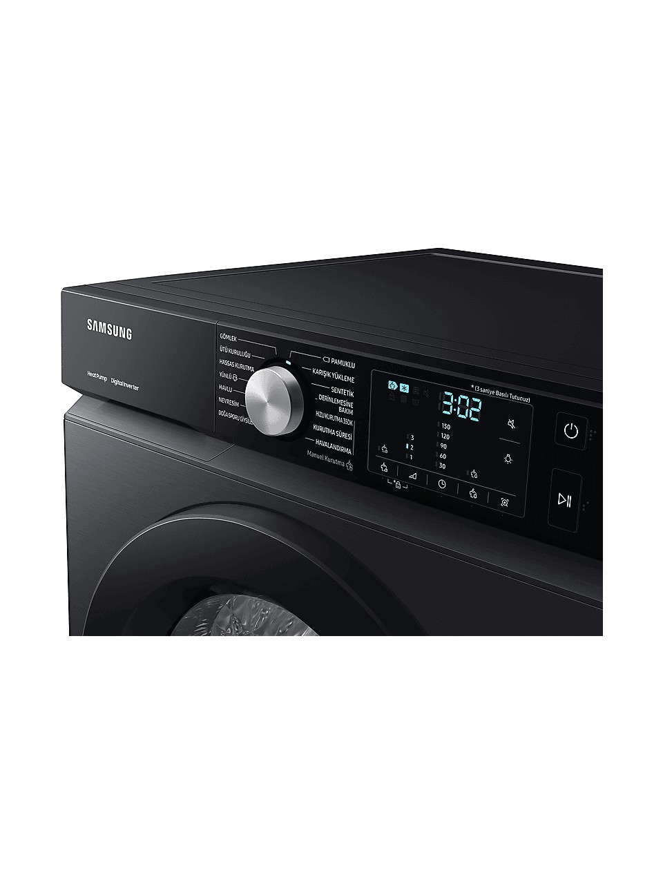 resimler/genel/Samsung DV90BBA245ABAH 9 kg A+++ Bespoke Çamaşır Kurutma Makinesi, DIT Motor
