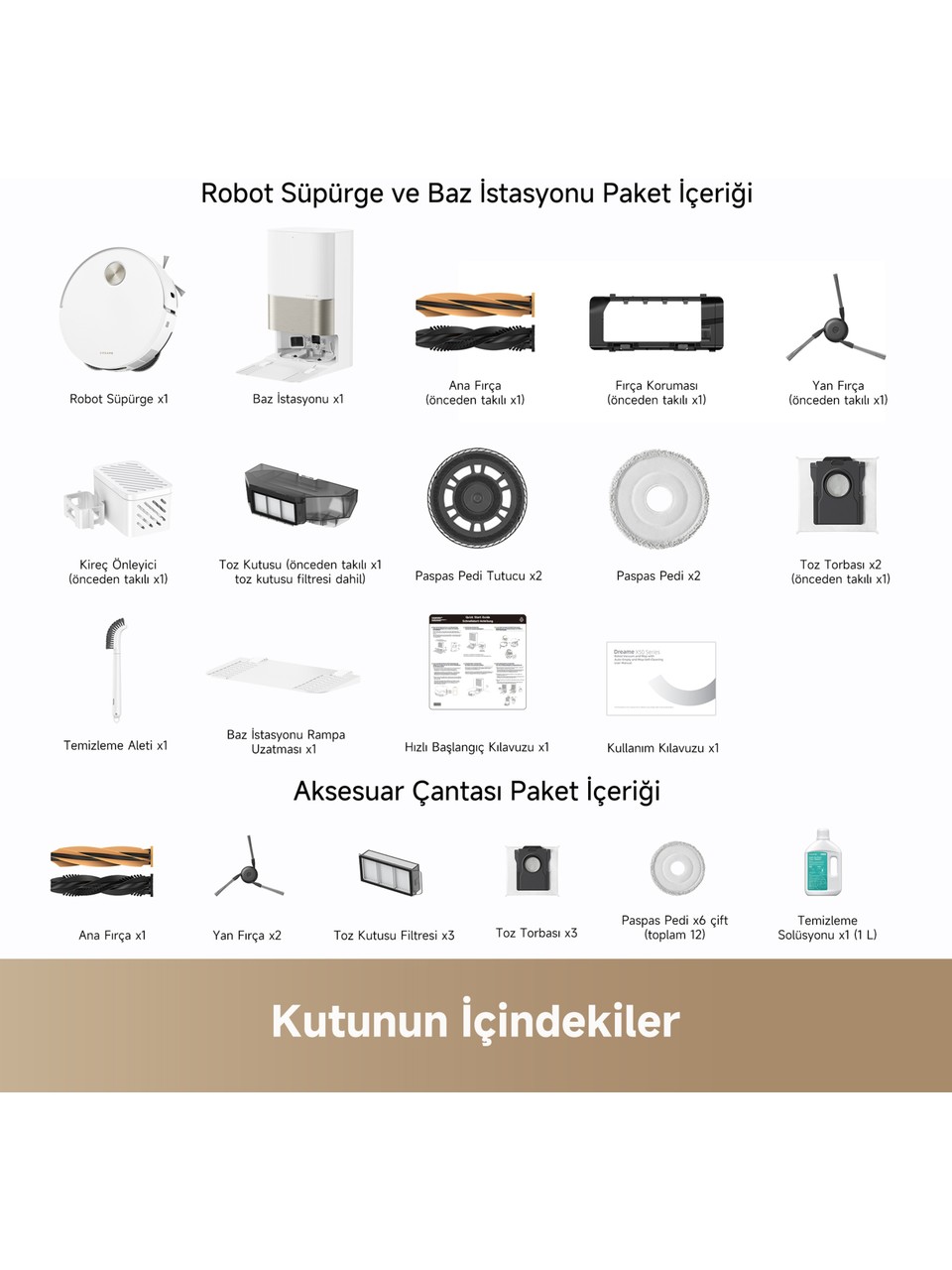 Dreame X50 Ultra Complete Robot Süpürge