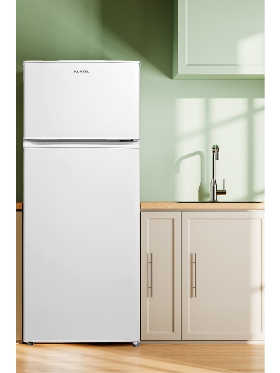 resimler/genel/Kumtel Çift Kapılı Buzdolabı 204L HTMF-210