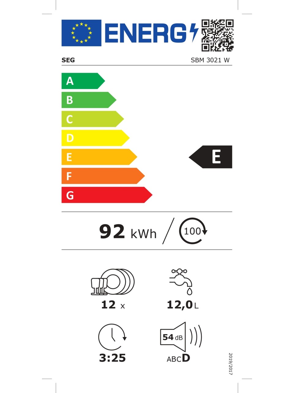 resimler/genel/SEG Sbm 3021 W Bulaşık Makinesi