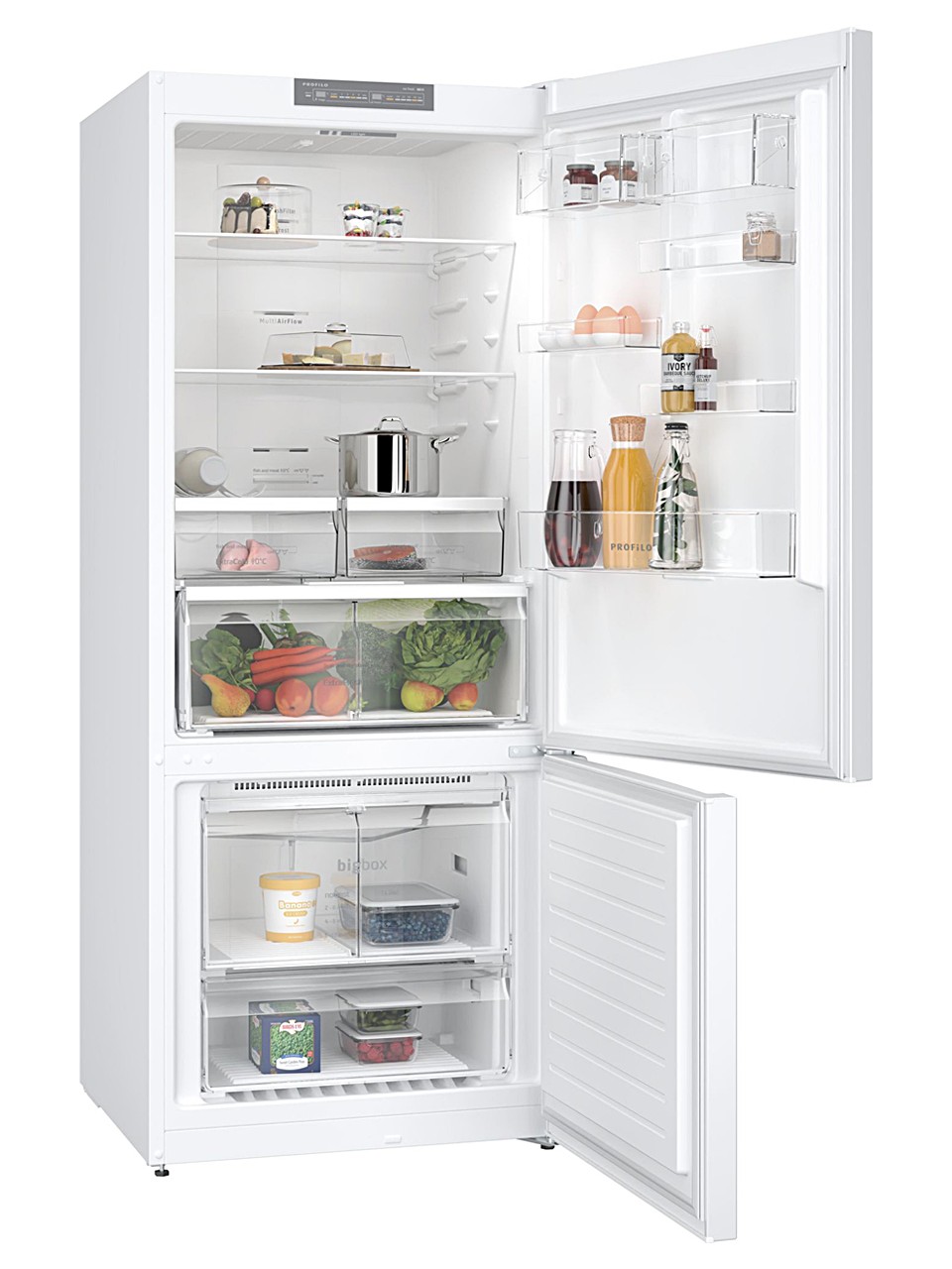resimler/genel/Profilo BD3076WEVN E Enerji Sınıfı 521 Lt Nofrost Alttan Donduruculu Buzdolabı