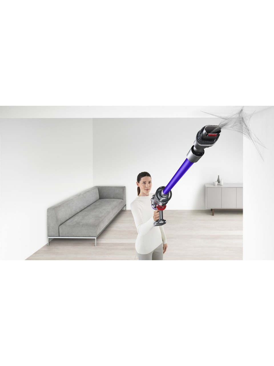 resimler/genel/Dyson V11 Advanced Kablosuz Süpürge - Yüksek Emiş Gücü, LCD Ekran, 3 Güç Modu ve 0.7L Toz Haznesi