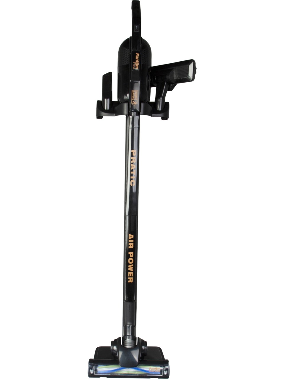 resimler/genel/Fantom Pratic Aır Power P 1250 Siyah Torbasız Dönebilen Turbo Başlıklı Dikey Süpürge