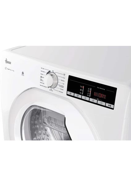 resimler/genel/Hoover Hle H9A2Te-17 9 Kg Wi-Fi + Bluetooth Bağlantılı Isı Pompalı Kurutma Makinesi