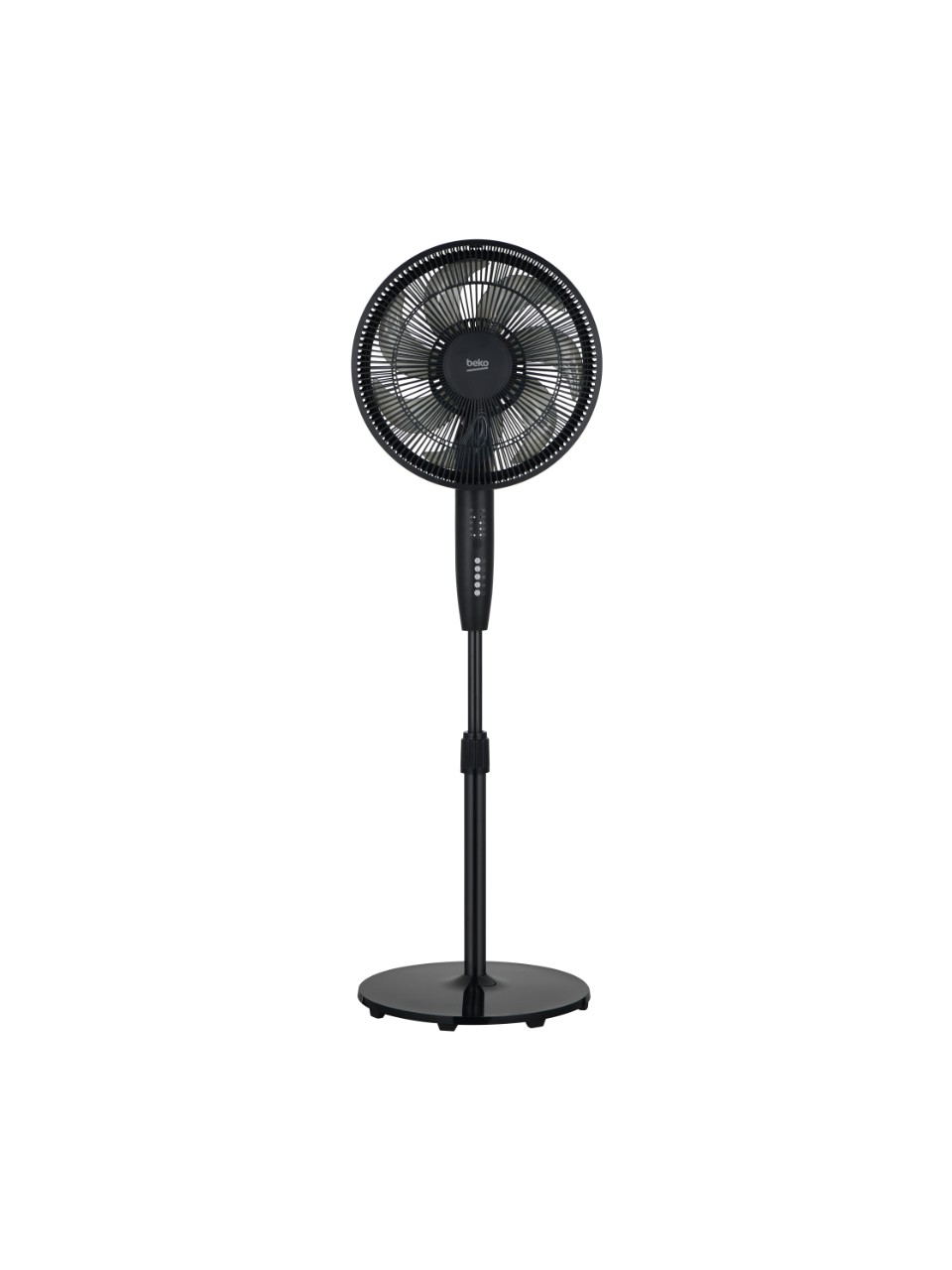 resimler/genel/Beko 50 W Uzaktan Kumandalı 7 Kollu Ayaklı Vantilatör - Geniş Salınım Açılı Masaüstü ve Ayaklı