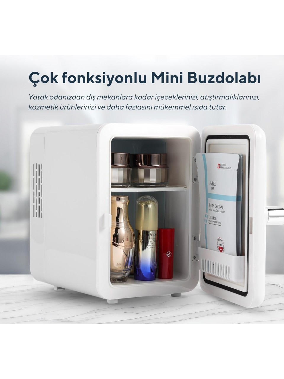 Kumtel 4L Beyaz Mini Buzdolabı HMFR-01