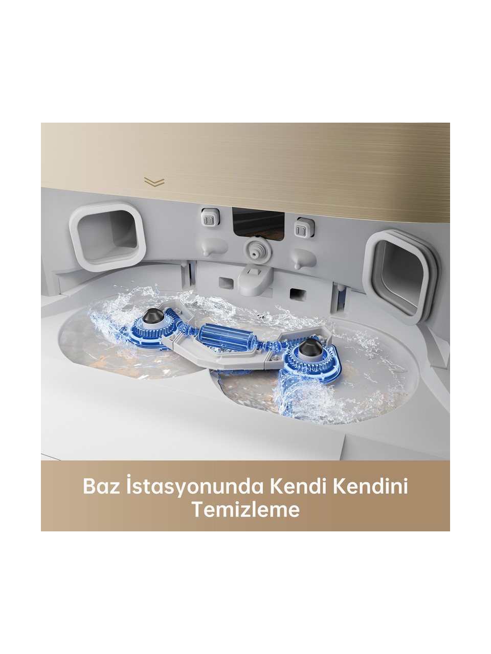 resimler/genel/Dreame X40 Ultra Robot Süpürge Beyaz, 12.000PA Emiş Gücü
