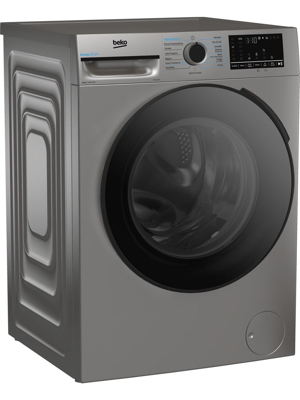 resimler/genel/Beko CMX 10120 S 1200 Devir 10 KG Çamaşır Makinesi