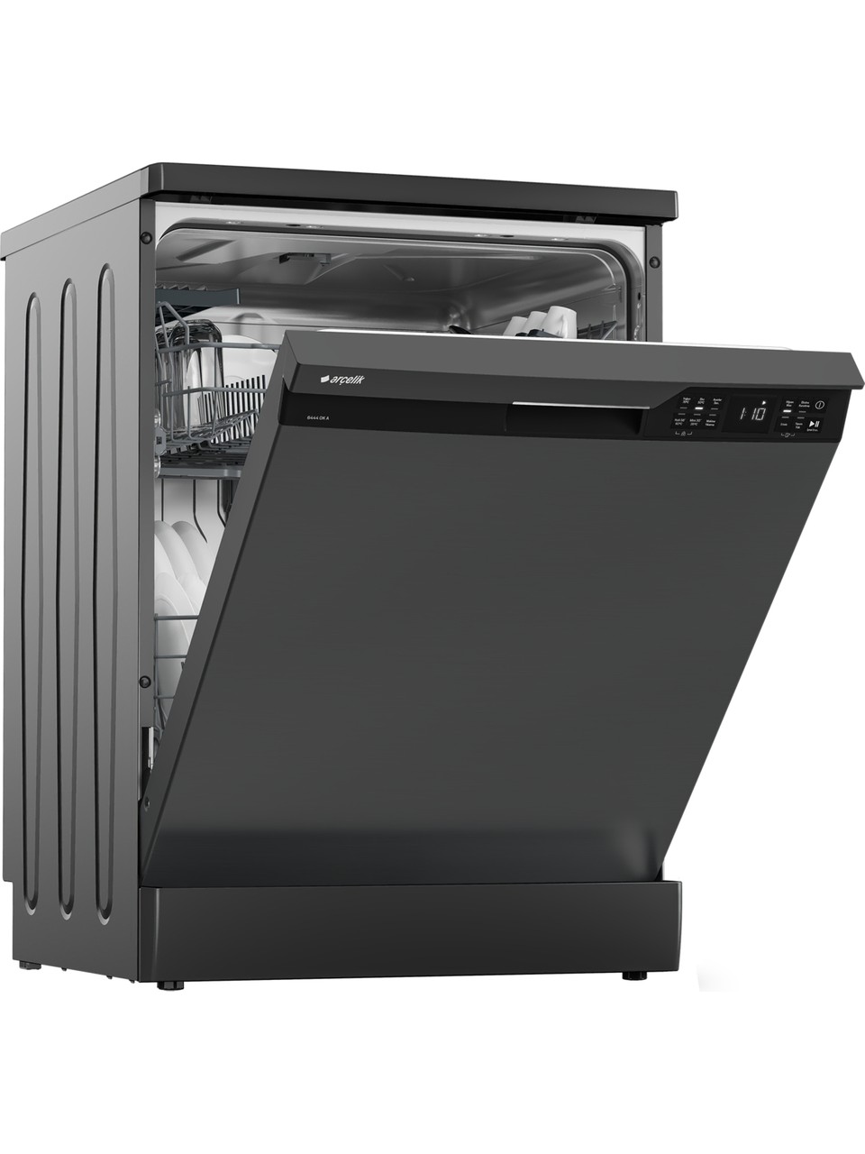 resimler/genel/Arçelik 6444 Ok A 4 Programlı D Enerji Sınıfı Bulaşık Makinesi