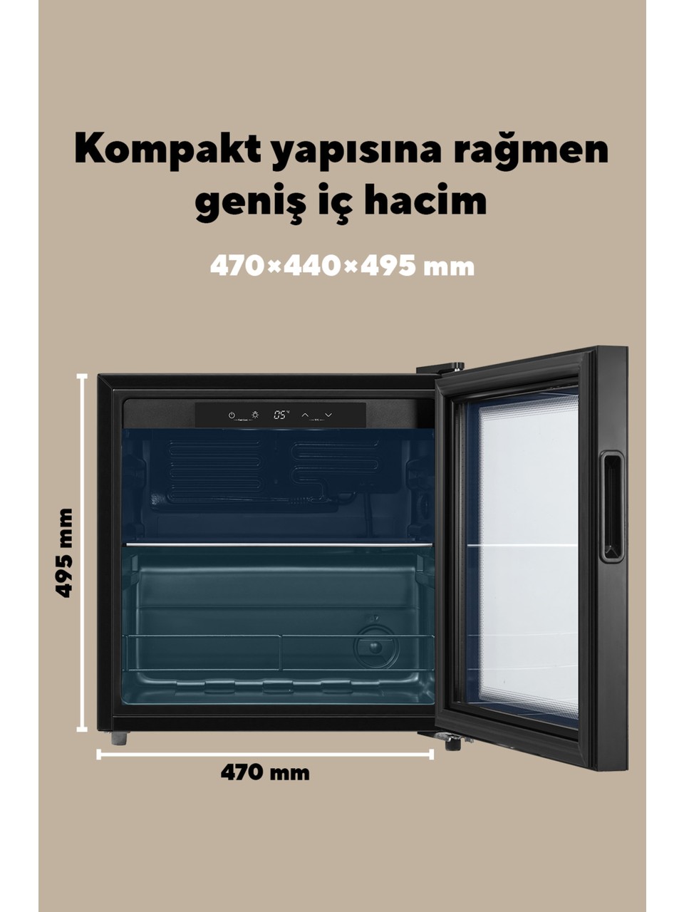 Kumtel Hmb-60 Büro Tipi Mini Buzdolabı