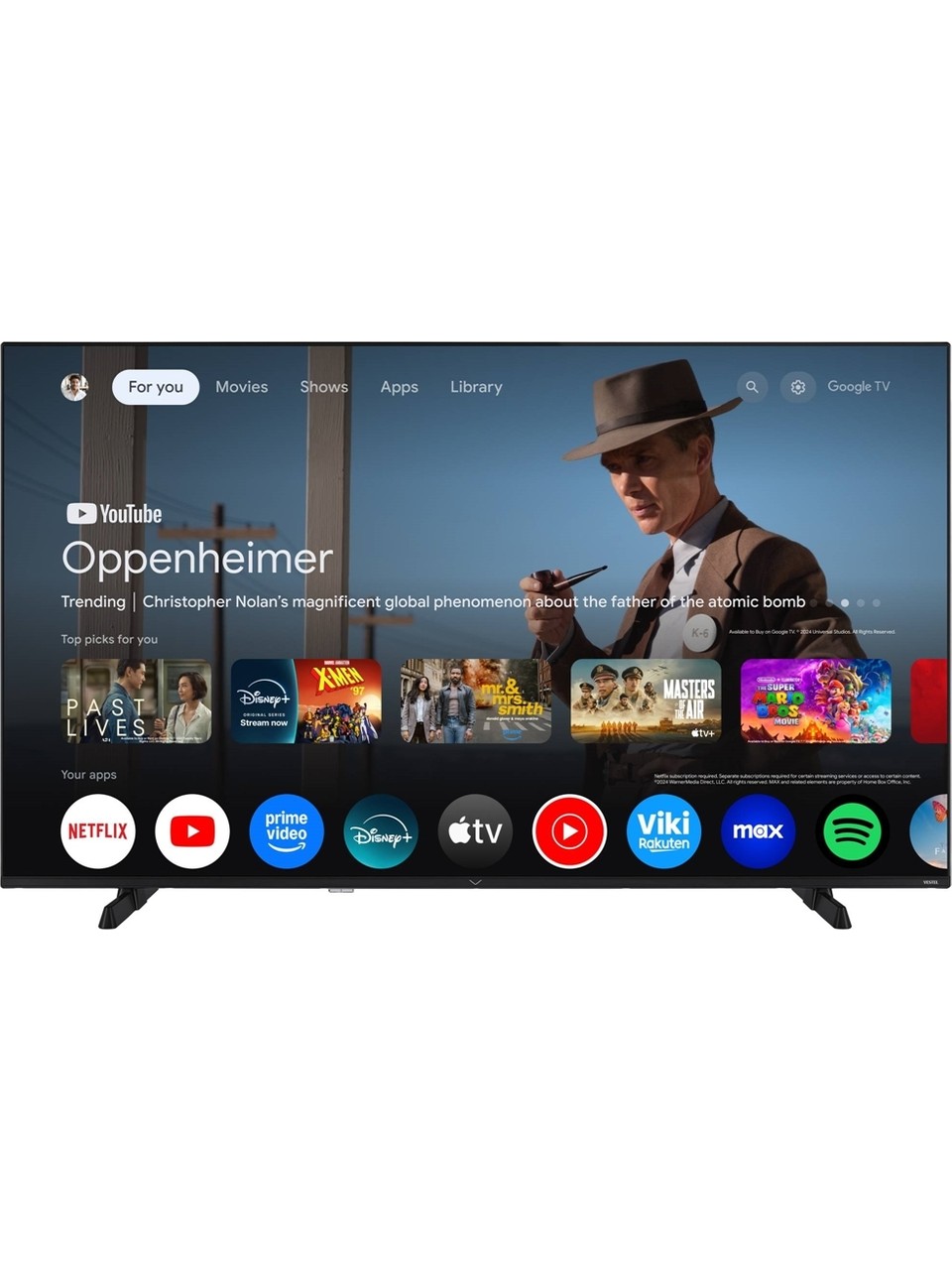 resimler/genel/Vestel 65UG9750 65'' 164 Ekran Uydu Alıcılı 4K Ultra HD Smart Google DLED TV