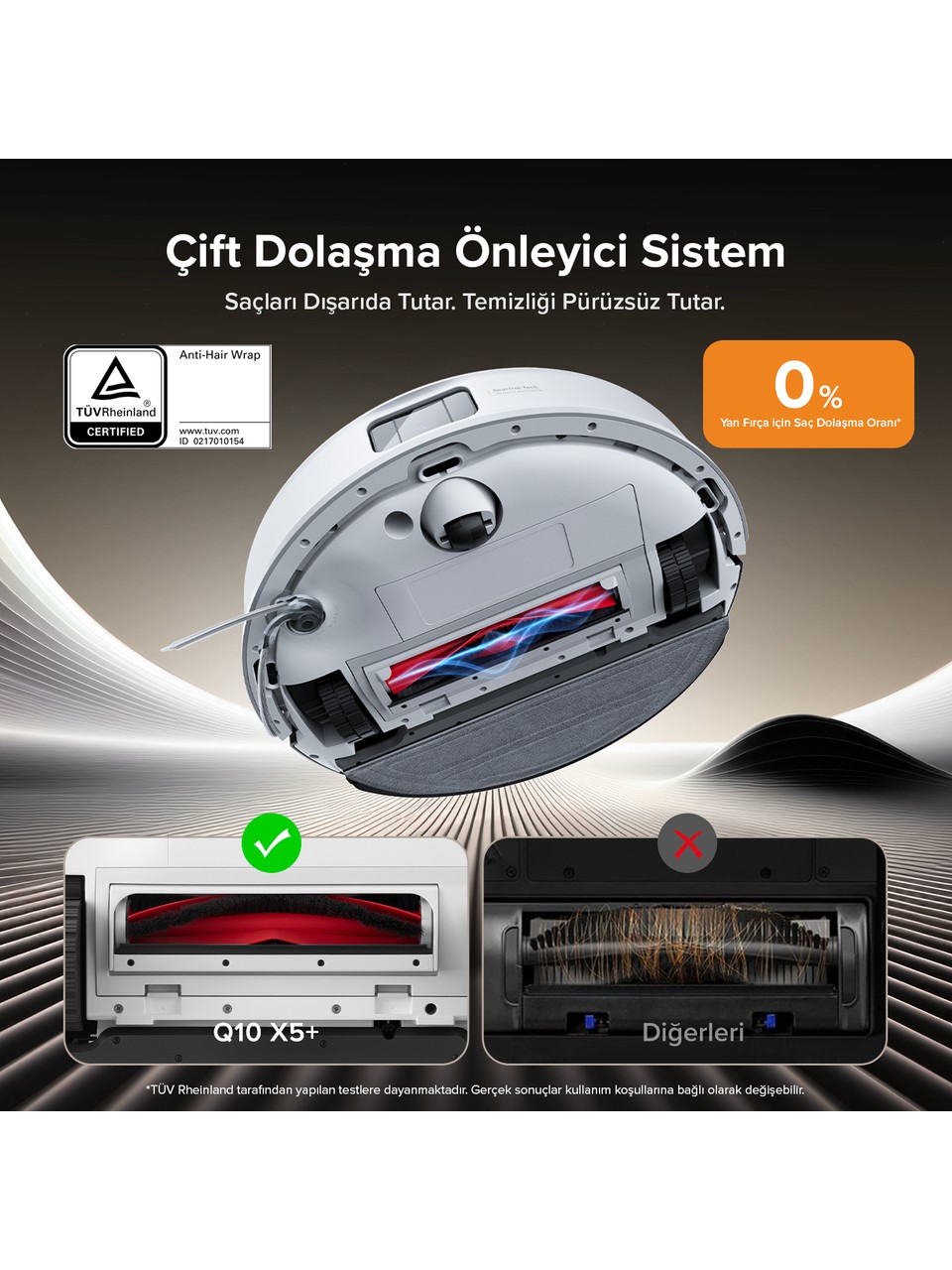 resimler/genel/Roborock Q8 Max Pro Plus Akıllı Robot Süpürge Beyaz