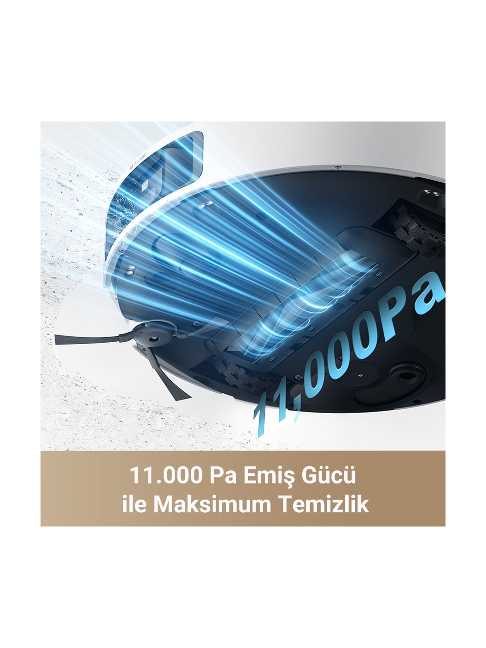 resimler/genel/Dreame L40 Ultra Robot Süpürge, 11.000 Pa Emiş Gücü