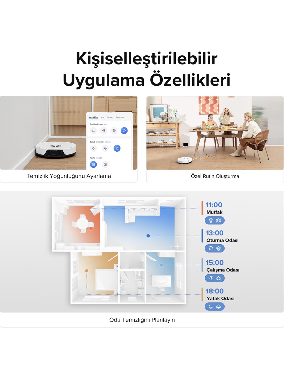 resimler/genel/Roborock S8 Sonic Mopping Akıllı Robot Süpürge S8 Beyaz