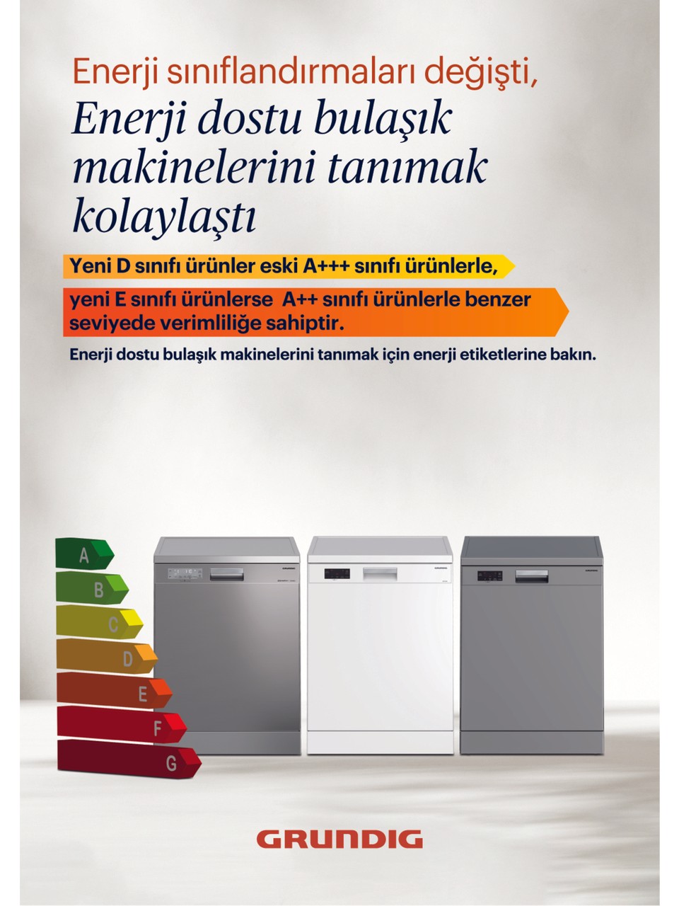 resimler/genel/Grundig GDF 5104 5 Program (13 Kişilik) Bulaşık Makinesi