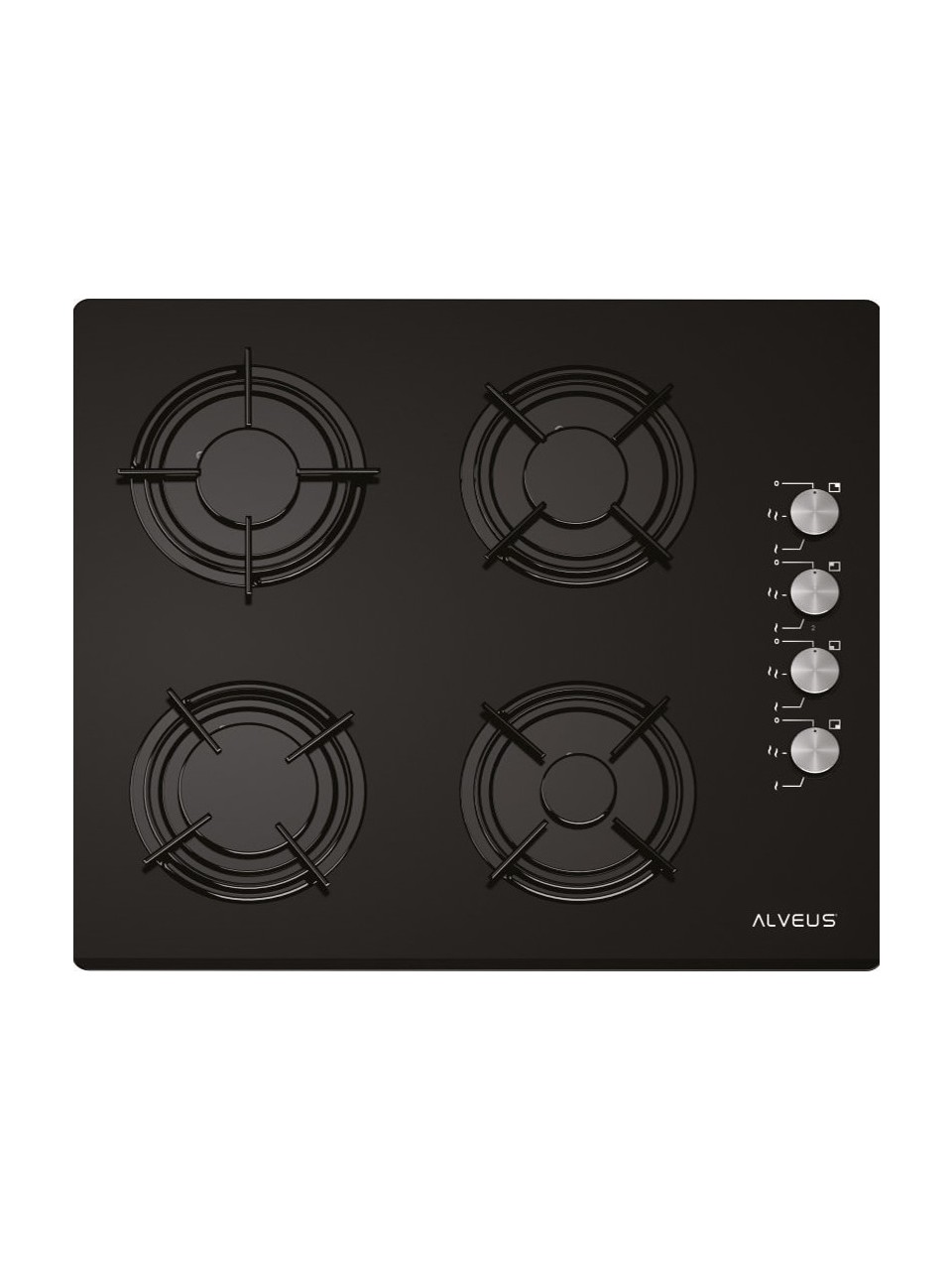 resimler/genel/Alveus Premium 3'lü Siyah Ankastre Set (MOD3000-GLS640-MFA627)