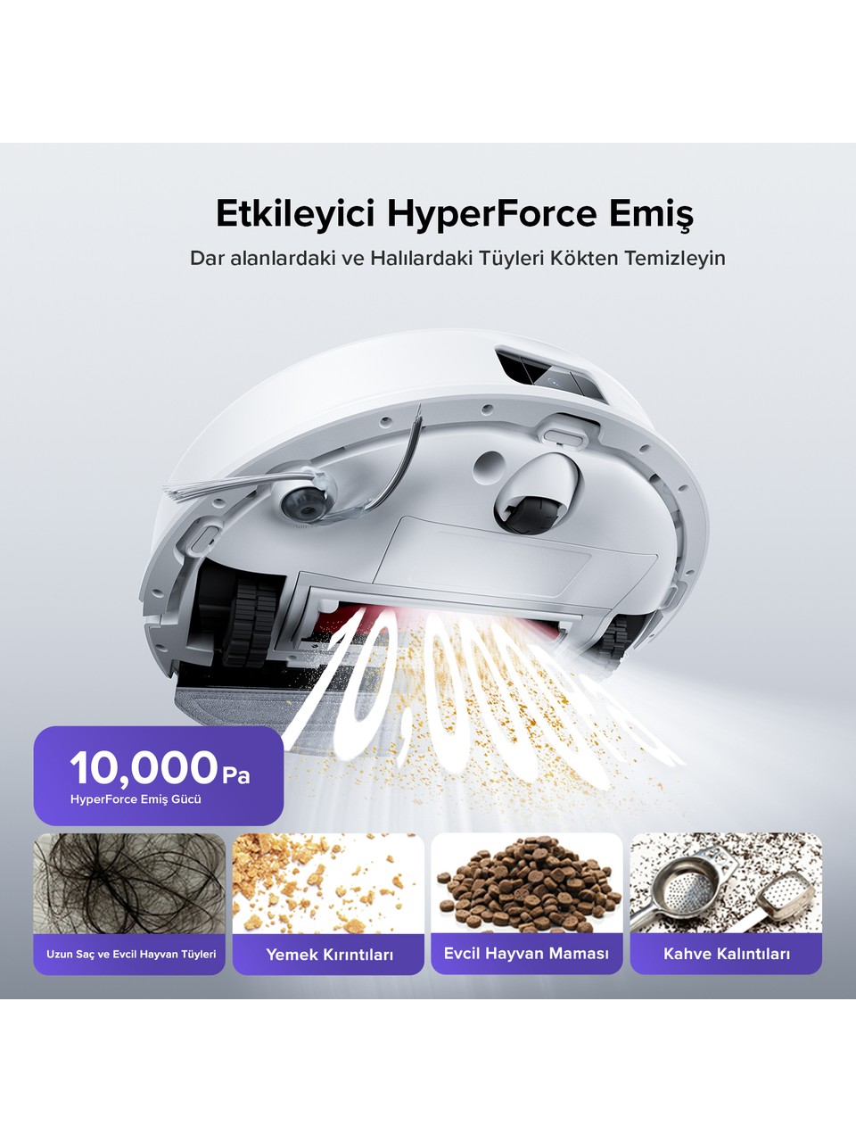 resimler/genel/Roborock S8 Pro Plus Akıllı Robot Süpürge - Beyaz
