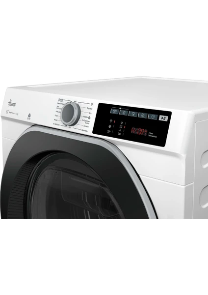 resimler/genel/Hoover NDEH 10A2TSBE-17 10 kg Wi-Fi + Bluetooth Bağlantılı Isı Pompalı Kurutma Makinesi