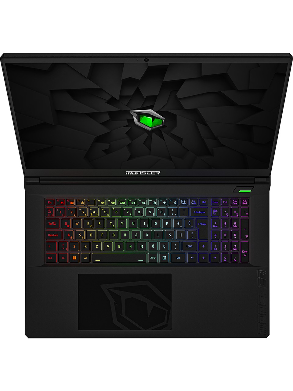 resimler/genel/Monster Tulpar T7 V26.2.2 Intel Core I7 13620H 32 GB Ram 1 Tb SSD 8 GB Rtx 5060 Freedos 17,3