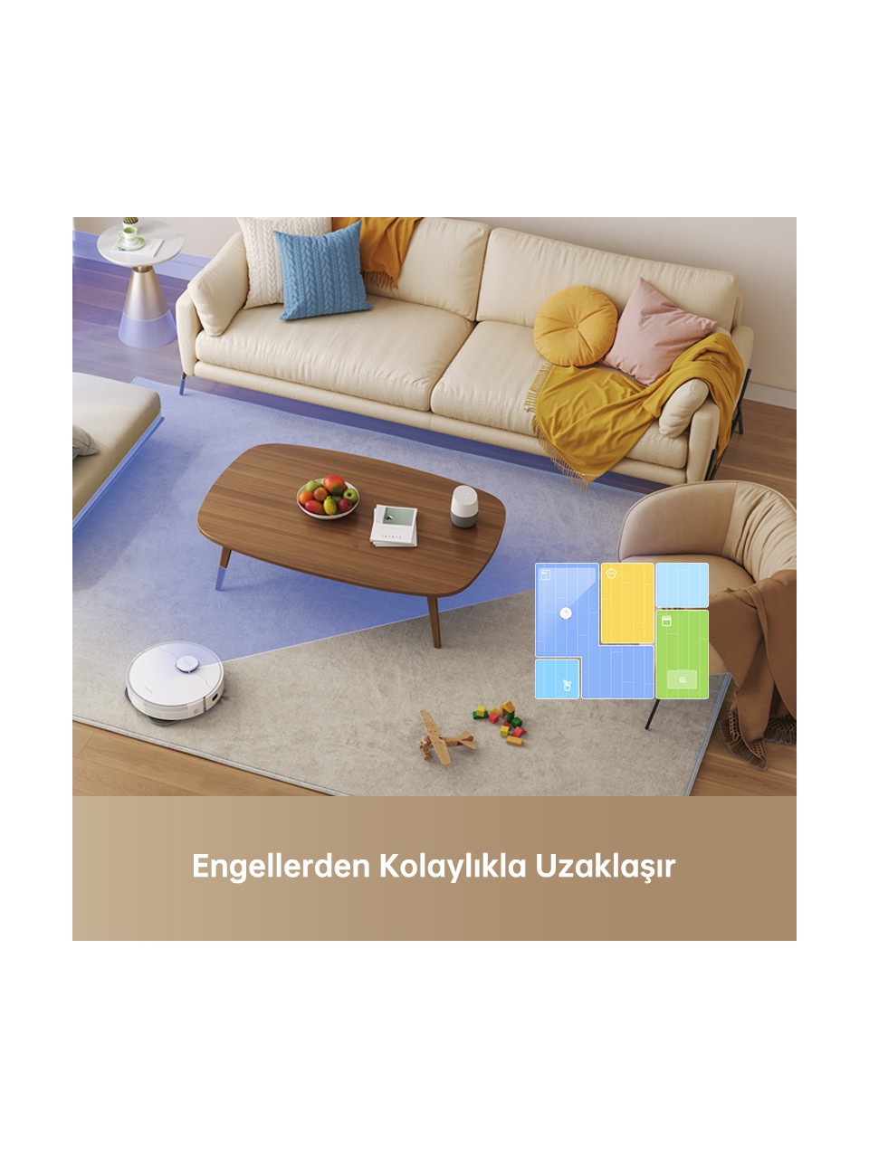 resimler/genel/Dreame L10s Pro Gen 2 Robot Süpürge Beyaz, 7.000PA Emiş Gücü