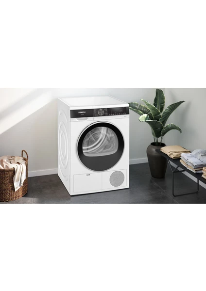 Siemens WQ51G200TR iQ300 10 Kg Isı Pompalı Kurutma Makinesi