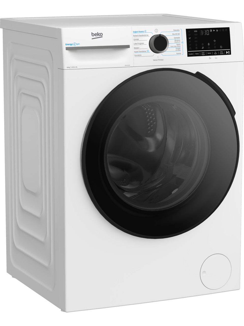 resimler/genel/Beko CMX 10120 1200 Devir 10 KG Çamaşır Makinesi