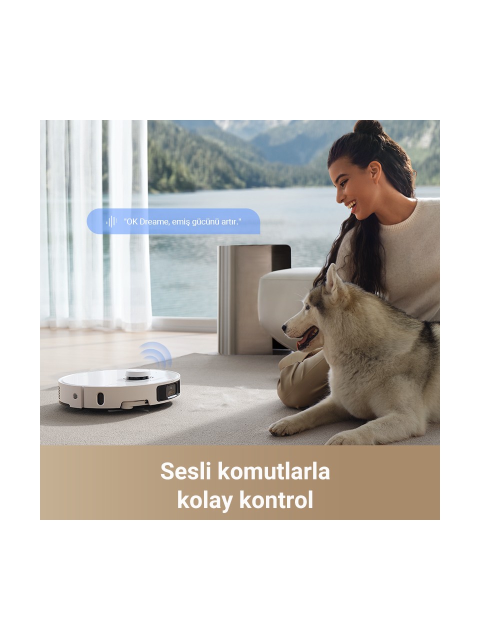 resimler/genel/Dreame L40 Ultra Robot Süpürge, 11.000 Pa Emiş Gücü