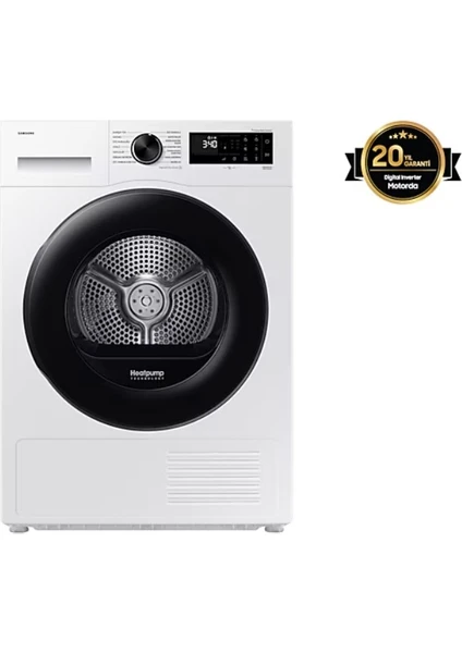 Samsung DV10DG54A0AEAH 10 Kg Isı Pompalı Kurutma Makinesi