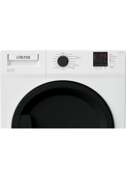 resimler/genel/Altus AL 91 YB B Enerji 9 kg Çamaşır Kurutma Makinesi